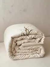 刺繍入り全棉水洗掛け布団【厚手・春秋冬用・暖かい】