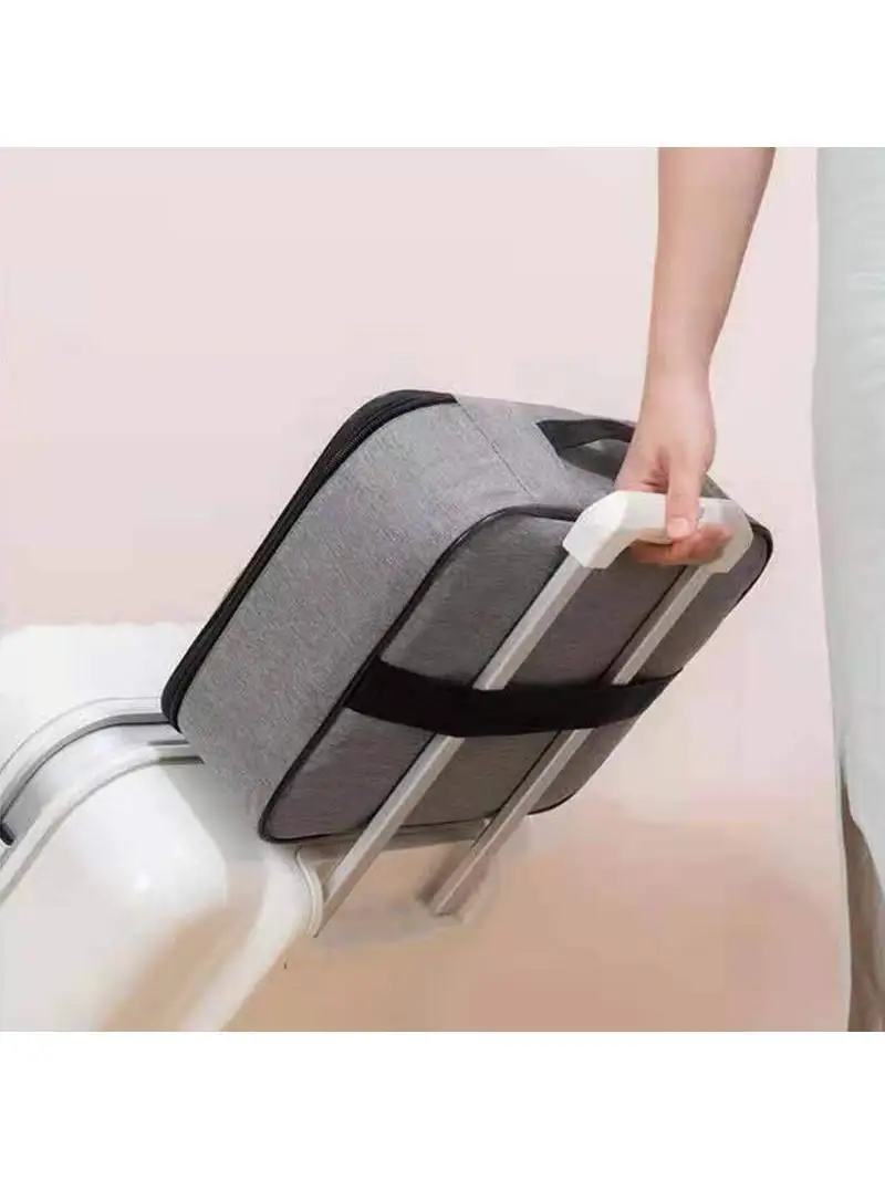 多機能 トラベルドキュメントポーチ：オックスフォード布製で旅行・家庭での证件収納を徹底管理