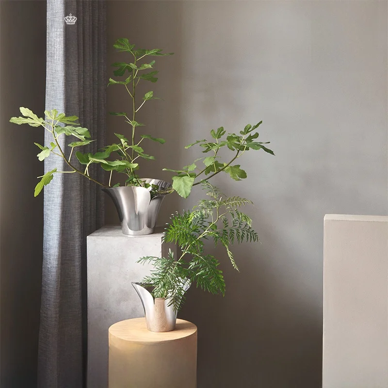 ブloom 花瓶：北欧スタイルのインテリア用生花対応花器