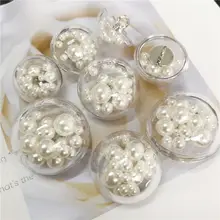 透明半球パールボタン【スリーブレスコート用・名門デザイン】