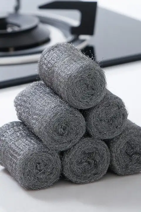 キッチン用超細鋼球【洗剤不要・洗面器用・極上の柔らかさ】