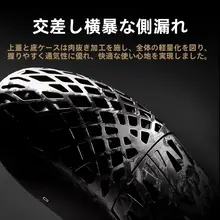 複合カーボンファイバー製 無線ゲーミングマウス【中小手対応・軽量・エルゴノミックデザイン】