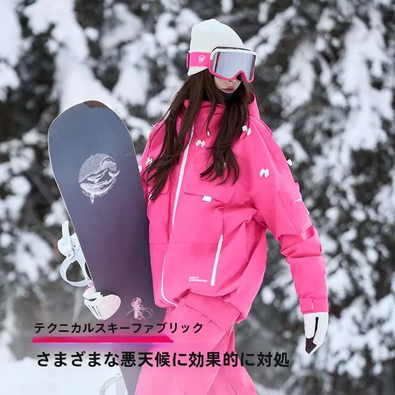 スノボ ジャケット HIGH EXPERIENCE レディース ファッション 2024冬 防風防水保温モデル
