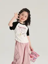 カジュアル子供用Tシャツ【アニメデザイン・半袖・フィット】