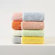 極上の柔らかさ 雪花绒タオル【吸水性・ホーム用・二色展開】