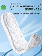 極上の柔らかさの厚手インソール【足弓支え・クッション性・通勤用】