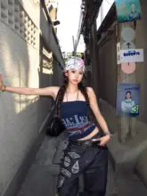 美しいレトロデザインの包頭キャップ【女性用・ヒップホップ風・ニット・街道スタイル】