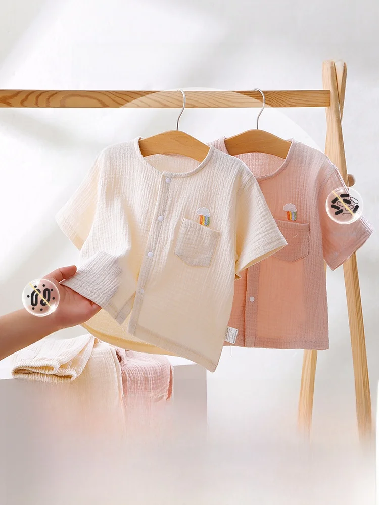 1歳 寝る 時 に おすすめ の 薄手 綿100％ セットアップ 服装
