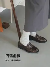 サクラ材製 シューズスロッパー【長柄・家用・膝を曲げずに使える・妊婦や高齢者向け】