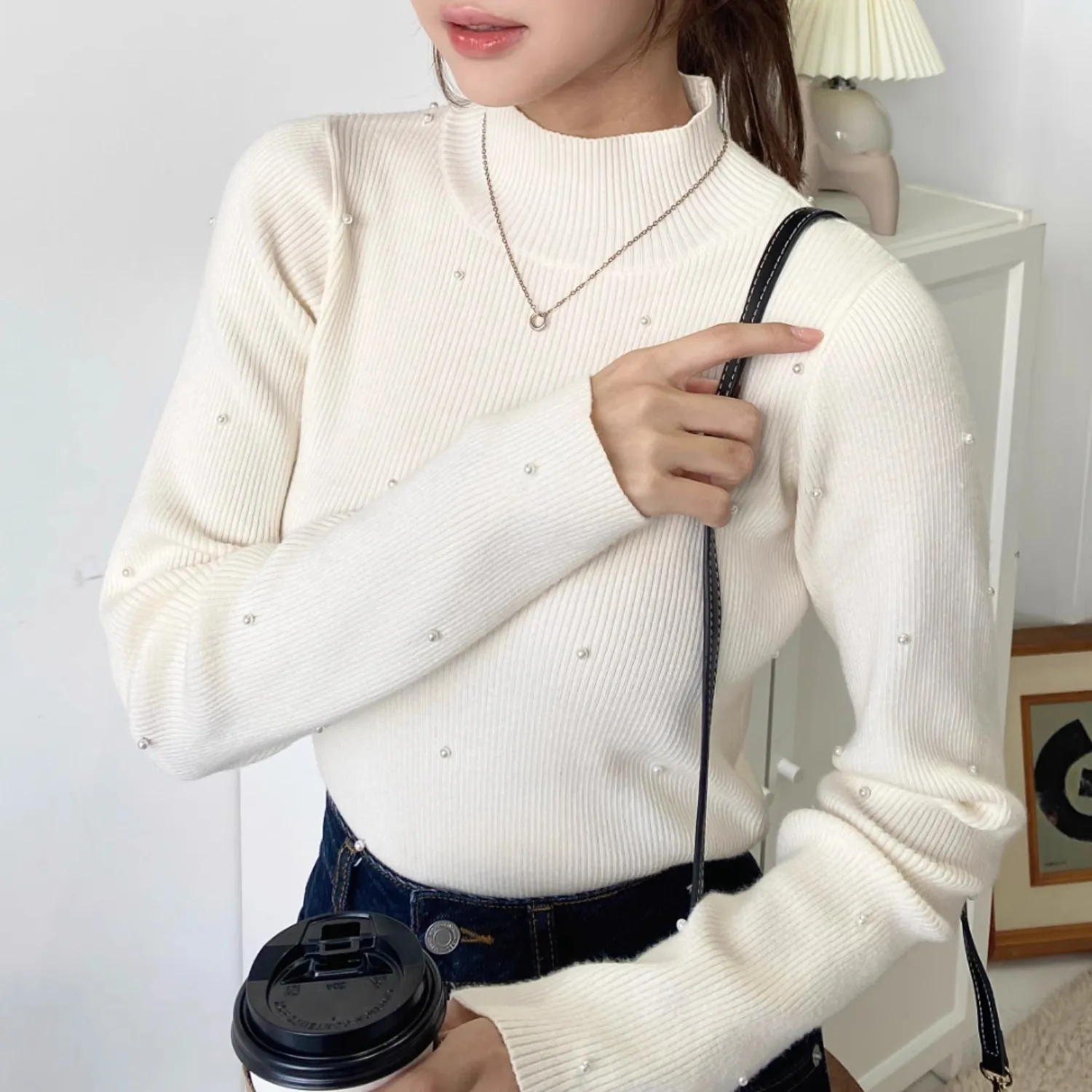 大人可愛い服 50代コーデ 完全ガイド ハイネックニットの選び方と活用術