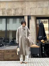 Vickyoung 高腰デニムパンツ【暖かいフリース・スリムフィット・カジュアル】