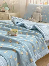 夏用のコットン製子供用掛け布団【極上の柔らかさ・薄手・お昼寝用】（セットアップ対応）