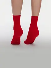 無縫女性用ショーツと中筒ソックス【赤いギフトボックス付き・本命年用】（セットアップ対応）