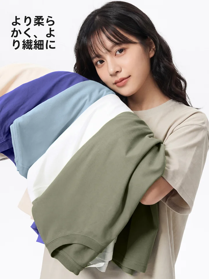 夏用 メンズ 半袖Tシャツ【コットン100%・シンプルデザイン・極上の柔らかさ】