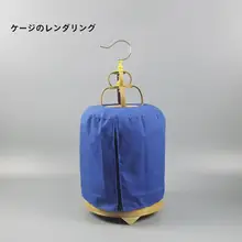 鳥かご 小型 シュウガンチョウに最適 竹製 円形デザイン