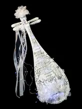 オリジナルデザインのロリータ風クリスタル琵琶【中華風・撮影用】
