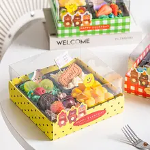 子供の日用のカートン製ケーキ包装ボックス【デコレーション・スイーツ用・祝祭仕様】