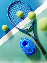 単独使用可能なテニス練習器【カーボン製・リターン機能付き・初心者向け】