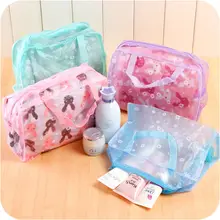 9.9以上  旅行用小菊透明防水バッグ