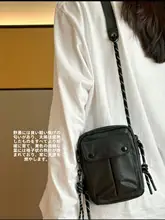 斜め掛け小型バッグ【ユニセックス・シンプルデザイン・カジュアル】
