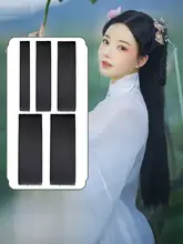 コスプレ用ロングストレートウィッグ【古風・絡まり防止・一体型・女性用】