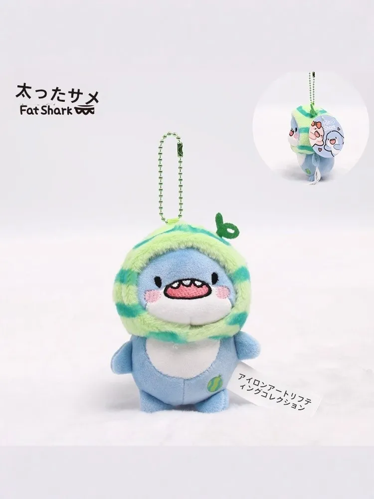 可愛いシャークマスコット付きキーチェーン：オタ活グッズとして百均で手軽に購入できる人気アイテム