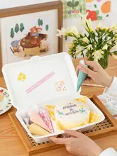 子供用 DIY ケーキボックス【520用・ハンバーガー・ティラミス・サンドイッチパッケージ】
