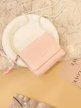 小型精巧デザインの女性用コインケース【折りたたみ式・カード収納可】