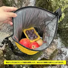 アウトドア多機能保温防水リュックサック【防水設計・ドライ＆ウエット分離機能・クーラーバッグ付き】
