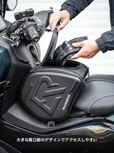 モーターサイクル用ハードシェルタンクバッグ【三角形デザイン・取り付け簡単】