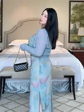 多色 配色アイスシルクカーディガン【着やせ・大きいサイズ・ショート丈】
