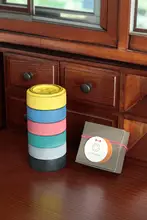 南部鉄器 文鎮・筆立て【手作り感・多色】