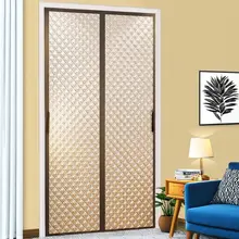 防寒ドアカーテン【保温・厚手・風を防ぐ・穴あけ不要】