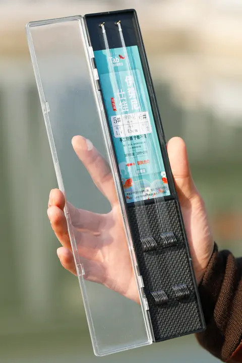 釣り針 伊勢尼 ハリス付き 2本針 完成品セット 大物用 手竿用 「Tab」