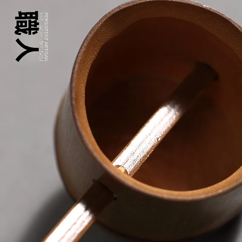 天然竹製の長柄水勺：江戸時代の家にあった道具としての復古デザインと実用性