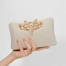 華やかなデザインの晩餐用クラッチバッグ【パーティー用・小型・チャーミング】