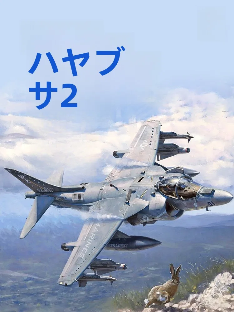 UMa AV8BハリアーIIプラス：攻撃機モデルキットの構成と実用性を解説