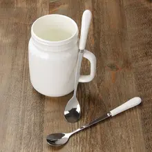 骨董風カフェスプーン【陶製・韓国風・業務用・混ぜる用】
