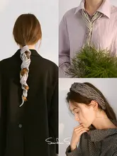 多機能デザインヘアバンド【スタイリッシュ・ネクタイ風】
