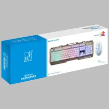 追光豹 G700有線USBキーボード＆マウスセット【バックライト・ゲーム用・メカニカルタッチ】