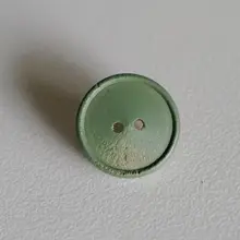 山毛榉木製グリーンボタン【15mm・凸面デザイン】