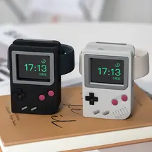 Apple Watch用充電スタンド【シリコン製・ワイヤレスマグネット・デスク用・可愛いデザイン】