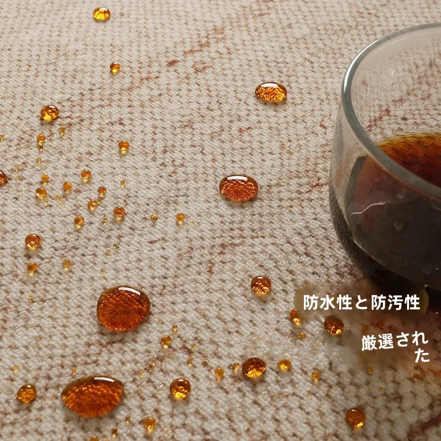 韓国インテリアを再現｜カフェ風部屋の作り方 - レトロ風ラグの設置ガイド