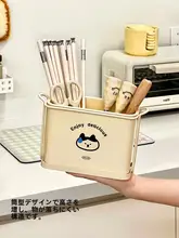 おしゃれな壁掛け箸立て【大サイズ・キッチン用・水切り・防カビ】