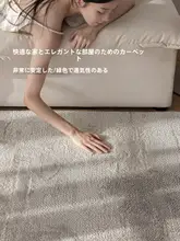 フレンチスタイルの高級感あるラグ【防ダニ・お手入れ簡単・リビング・寝室用】