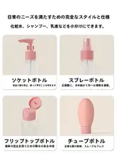 旅行用 ポータブルスプレーボトル【化粧品・真空分装・機内持ち込み対応】