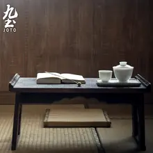和風木製テーブル シンプルモダン ティーテーブル