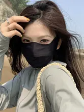 UPF50+対応の日焼け防止マスク【夏用・全顔カバー・極上の柔らかさ・透け感あり】