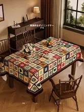 防水・防油・防熱テーブルクロス【アンティーク風・高級感あり・お手入れ簡単】