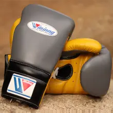 ウィニング 同型 ベルト付き 日本製 ボクシンググローブ【大人用・子供用・格闘技・タイ拳】